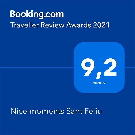Nice Moments Sant Feliu Apartament *